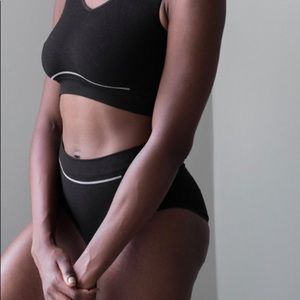 Lunya Modal Seamless Brief in black